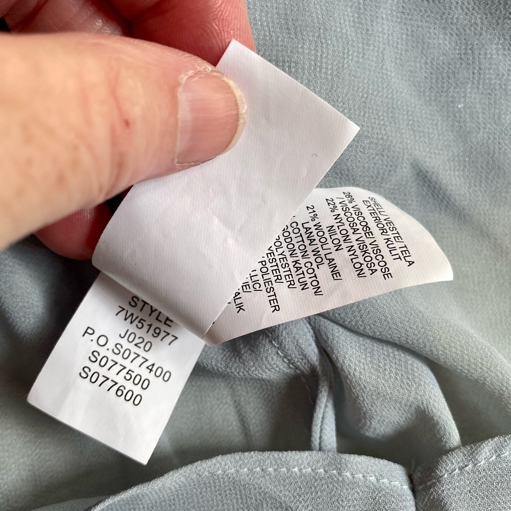 ☘️Lucky Brand Shimmer Pointelle Layered Sweater☘️ - Picture 7 of 9